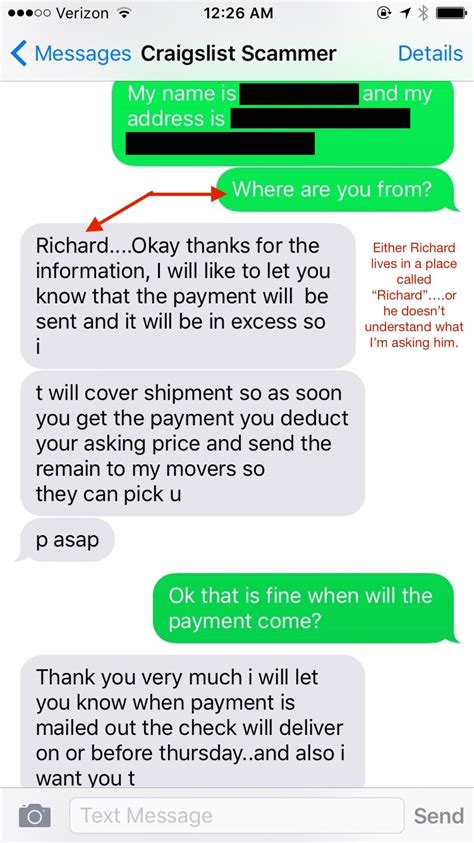 Apr 25, 2019 We found a Craigslist scammer and wasted his time in an EPIC way - pursuing his fake apartment rental scam until the very endBecome a Member httpswww. . Scam craigslist scammer